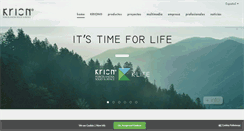 Desktop Screenshot of krion.com